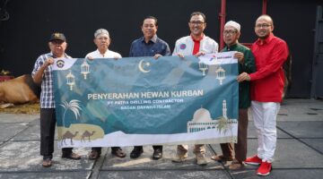 Patra Drilling Contractor Tebar Keberkahan Idul Adha 1446 H di Seluruh Wilayah Operasional